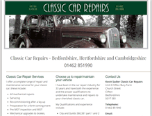 Tablet Screenshot of classiccar-repairs.co.uk